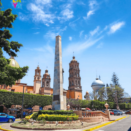 Vista representativa de Celaya, Guanajuato